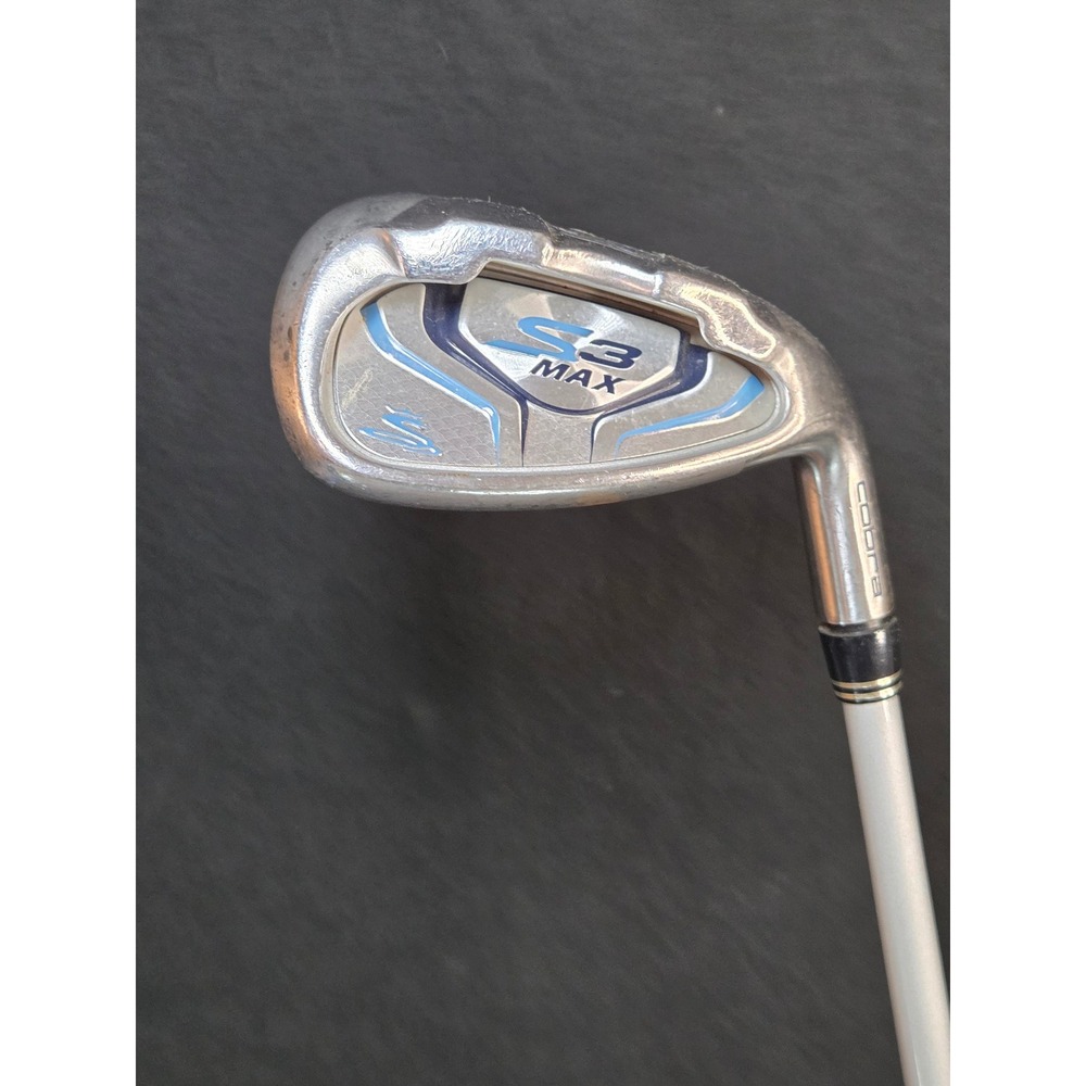 Cobra S3 Max 9 Iron Womens Right Hand UST Mamiya iHS‎ 55 Graphite Shaft Flex